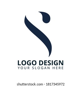 Logo-Design für hohe professionelle Buchstaben