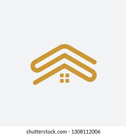 Letter S house vector