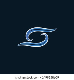 Letter S Ice Cold Creative Business Logo