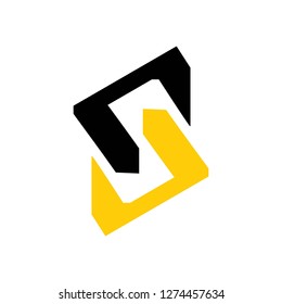 letter S icon logo 