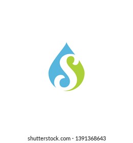 letter S icon logo design concept