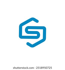 letter s icon logo design