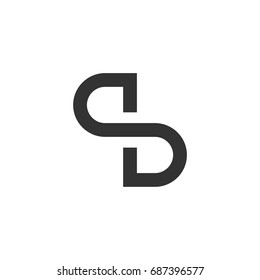 Letter S Infinity Logo Template Illustration Design. Vector EPS 10.