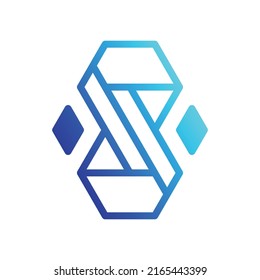 Logo-Design von Letter S Infinity Technology