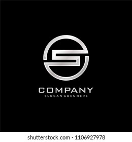 Letter S initial logo design vector