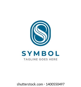 letter S  initial logo design template