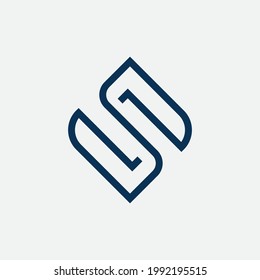 Letter S Initial Logo Design