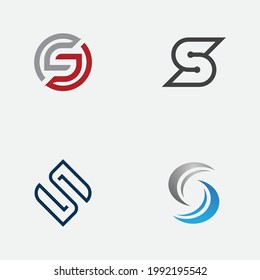 Letter S Initial Logo Design