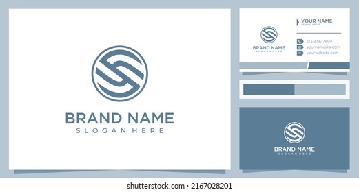 Letter S Initial logo icon design template. Elegant, modern, luxury, premium vector