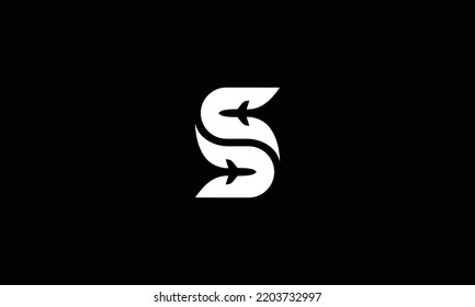  Letter s initial logo icon design template. elegant, modern, luxury. 