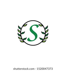 Letter s, Initial Logo Template Design Vector, illustration,