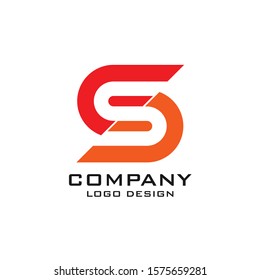 Letter S Initial Logo Template