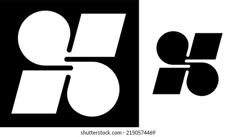 letter S initial monogram logo vector