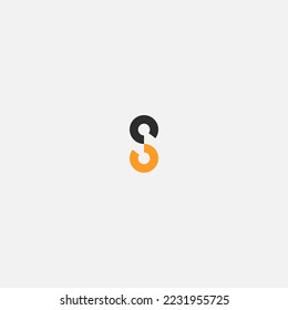 ilustración del vector de teclado de letra S