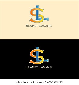 Letter S And L logo text for Profesional Company
