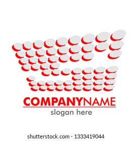 letter s logo abstract design template