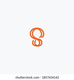 letter s logo abstract vector design template download