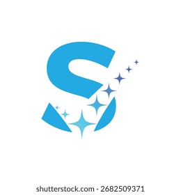 Letter S-Logo, S-Logo, KI-Logo-Set, modernes und minimales Design, technisch inspirierte, bunte Symbole und Symbole, geeignet für künstliche Intelligenz, Innovation, Branding, Startups und digitale Identität.