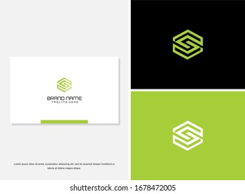 Letter S logo for business. Business corporate letter S logo design template. Simple and clean flat design of letter S logo vector template. 