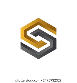 letter s logo clean simple and elegance