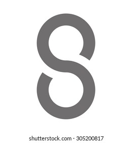 Letter S Logo Concept Icon. Vector