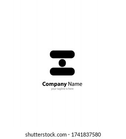 letter s logo concept on white background
