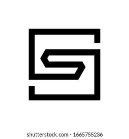 Letter S logo consept icon template