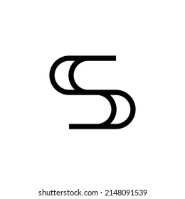 Plantilla de diseño creativo del logotipo de la letra S.