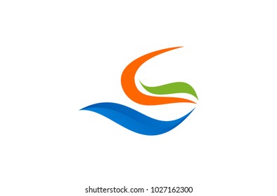 letter s logo design