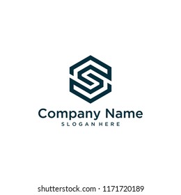 Letter S logo design