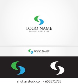 letter S logo design
