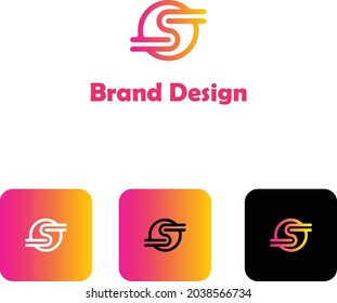 Letter S logo design. Abstract, creative, modern, simple, unique, and minimal s letter logo design vector template.
Typography technology electronic digital music future creative design.