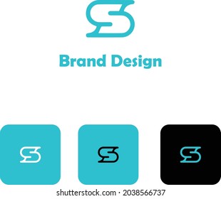 Diseño del logotipo de la letra S. Resumen, creativo, moderno, sencillo, único y mínimo diseño de vectores de logotipo de letra s.
Tecnología de tipografía, diseño creativo de futuro de música digital electrónica.