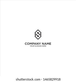 Letter S logo design concept.