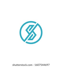 Letter S logo design concept.