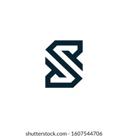 Letter S logo design concept.