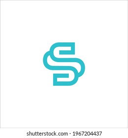signo de diseño de logotipo de letra S