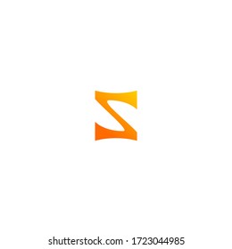 Letter S logo design concept,icon logo