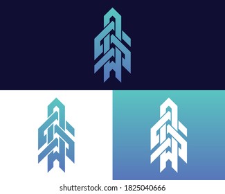 Logo-Design von Letter A S. kreatives monochromes Monogramm-Symbol. Universelles elegantes Vektorsymbol. Premium Business-Logo. Grafisches Alphabet-Symbol für Unternehmensidentität