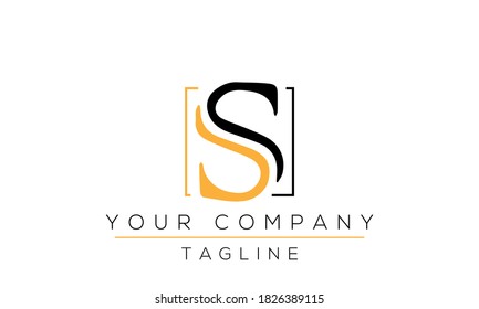 Letter S Logo Design, Creative Modern Icon SS