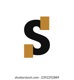 Letter S Logo Design. Creative Initial Letter S Logo Design