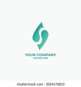 letter S logo design ideas. smart technology logo ideas