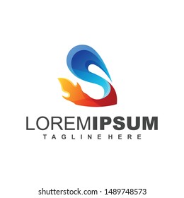 Letter S Logo Design Illustration Vector