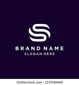 Letter S logo design. S initial logo design concept for brand	
