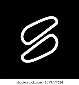 letter S logo design inspiration . letter s icon