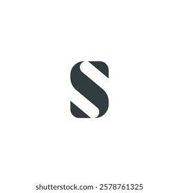 letter s logo design, monogram