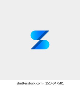 Letter S Logo Design Simple Vector