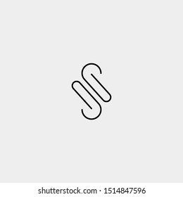 Letter S Logo Design Simple Vector