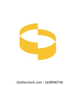 letter s logo design simple modern