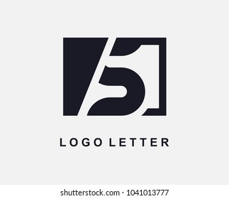 Letter S Logo Design With Square